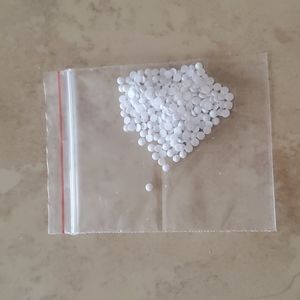 Bundle of White Faux Jewels nwot